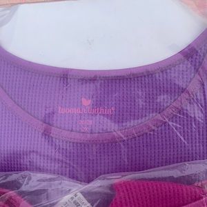 Woman Within thermal short sleeve shirt